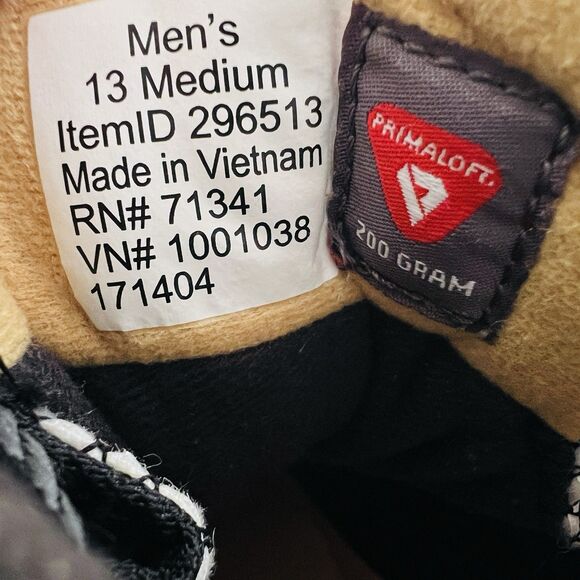 L.L. Bean Tek 2.5 Waterproof Trail Hiking Shoes Boots Mens 13 Med Gray / Blue - Picture 8 of 8